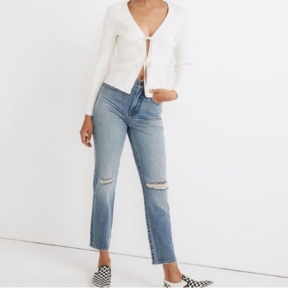 Madewell Denim - Madewell Perfect Vintage Straight Jeans Sz 27